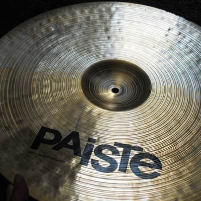20" Paiste Prototype Ride Cymbal 2500g Signature Alloy image 6