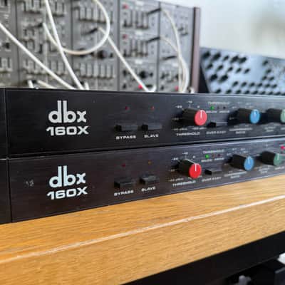 DBX 160X - PAIR WITH RARE AB1 CARDS INSTALLED image 2