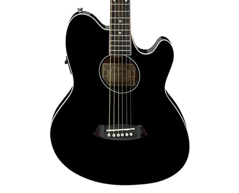 Used Ibanez TCY10EBK Talman Acoustic Guitar - Black image 1