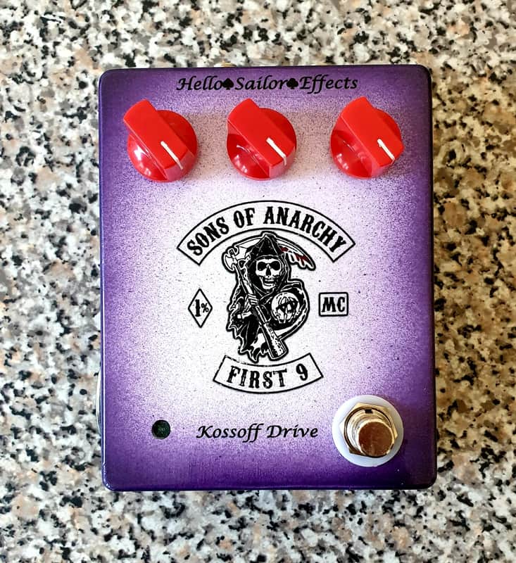 Hello Sailor Effects Kossoff Drive  Purple Burst Metallic image 1