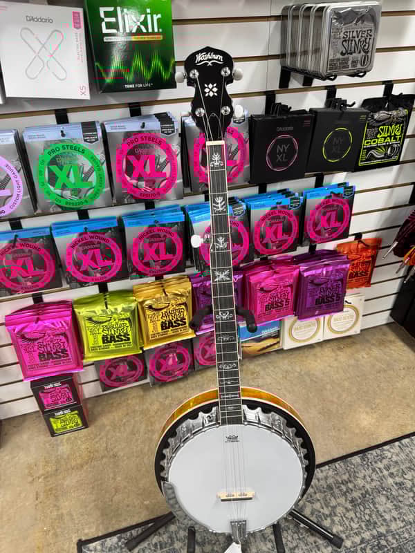 Washburn Americana B10 5-string Resonator Banjo | Reverb