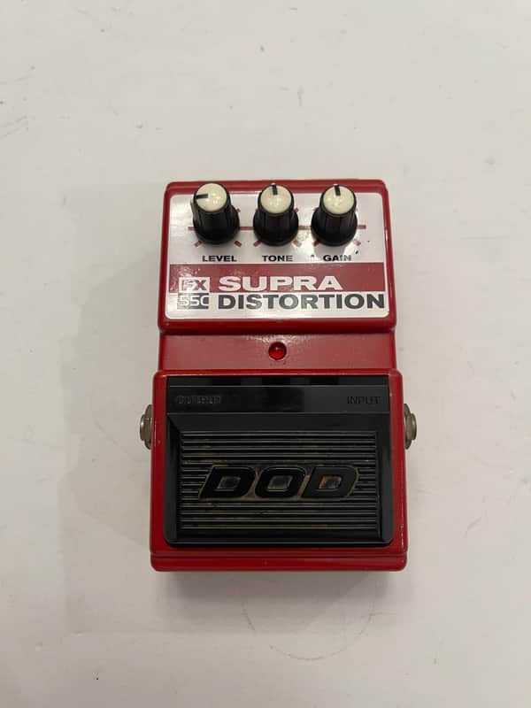 DOD Digitech FX55C Supra Distortion Guitar Effect Pedal image 1