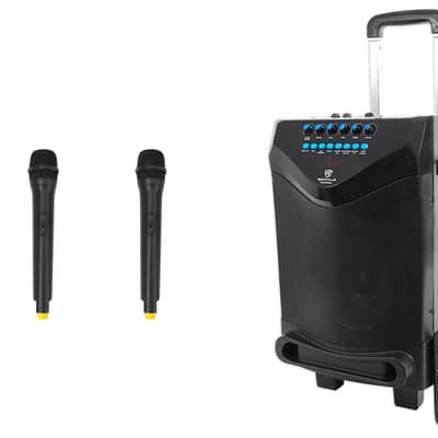 Rockville 8" Portable YouTube Bluetooth Karaoke Machine/System+(3) Microphones image 14