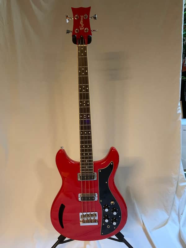 Eastwood Kustom Bass 2000s - Red image 1