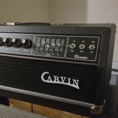 1981 Carvin X-100 Amp Head image 1