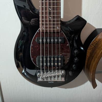 Ernie Ball Music Man Bongo 6 HS Mid-2000s - Black gloss image 1