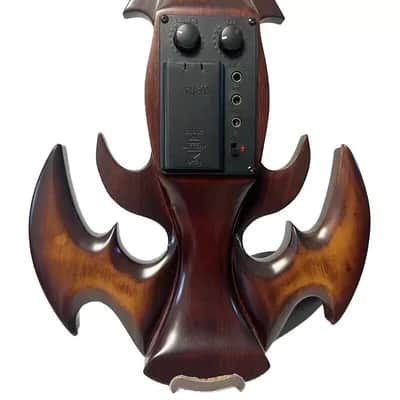 SONG Electric Violin 4/4 size 2025- Brown Oil New Violin,Hand Made,Good sound, Free case bow cable image 9
