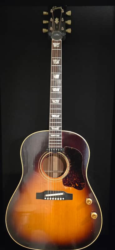 1959 Gibson J-160E – Used by Paul McCartney – “Driving” Tour Era – Includes Tour Guitar Pick and COA image 1