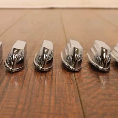 Unbranded Chrome Tom Drum Lugs 6pk #22 image 2