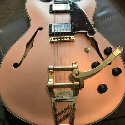 D'Angelico Deluxe DC Semi-Hollow Limited Edition Double Cutaway with Shield Tremolo image 13