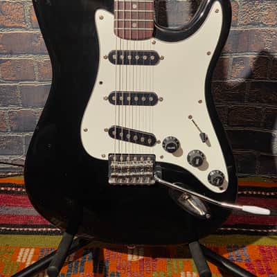 Lotus S-Style Electric Guitar Black image 4