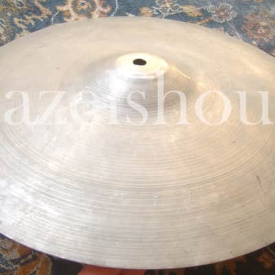 VINTAGE SUPER PAPERTHIN ZYN 14" Hi Hats! 492 & 597 Grams COMPLEX TONE image 2