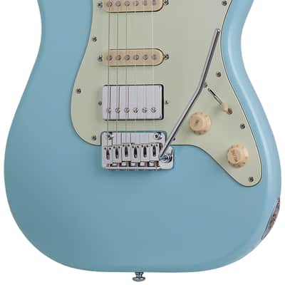 Schecter Nick Johnston Traditional H/S/S Atomic Silver image 1