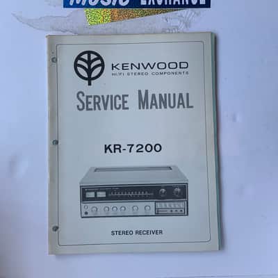 Kenwood Service Manual KR-7200 1972 image 1