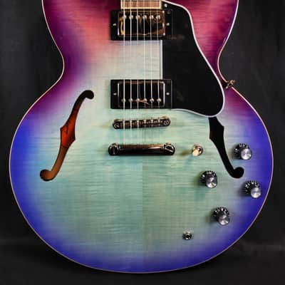 Epiphone ES-335 Figured, Blueberry Burst, Inspired By Gibson image 2