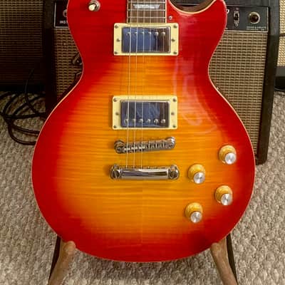 NEW GATOR CASE INCLUDED - 2005 Epiphone Les Paul Standard Plus Top - Heritage Cherry Sunburst image 2