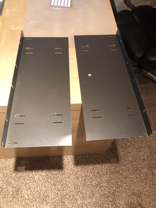 Otari Rack 2 PICES  For Mx 5050 series dark gray image 1