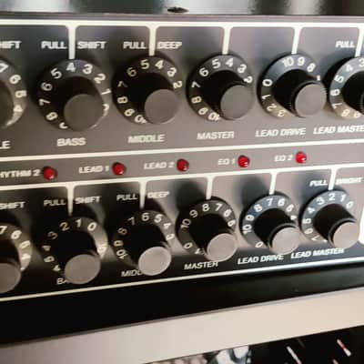 Mesa Boogie Quad Preamp with FU-2A Footswitch 1980s - Black image 2