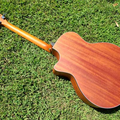 Kepma GA2-232A Acoustic Electric Guitar - Natural Finish - Super Clean w/ Case and Accessories image 8