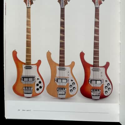 Rickenbacker 4001 "Mono" Bass 1968 - a dead mint Fireglo example w/an original Bill of Sale ! image 21