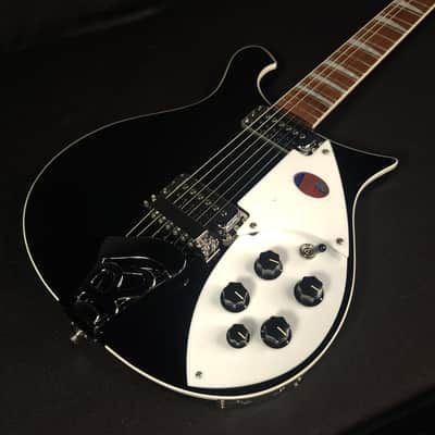 Rickenbacker 620 Electric Guitar Jetglo w/Hard Case image 1