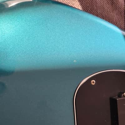 Fender Precision Bass Body MIM Loaded 2020s - Turquise image 6