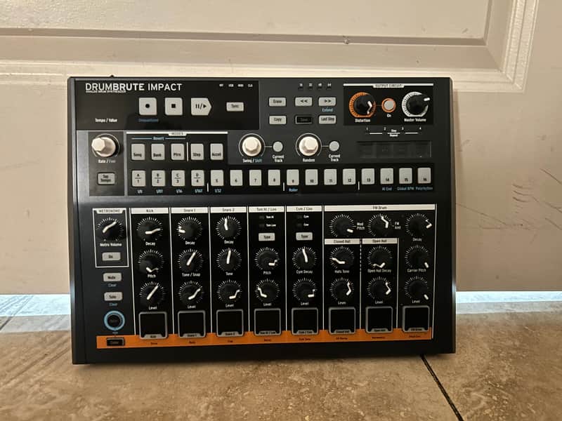 Arturia DrumBrute Impact 2018 - 2021 - Black image 1