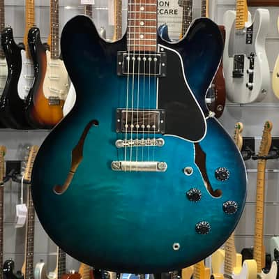 Gibson Memphis Es 335 Dot 2018 Blue Burst image 1