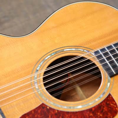 1994 Taylor 555 12-String Natural Acoustic/ Electric Jumbo Guitar + OHSC image 7