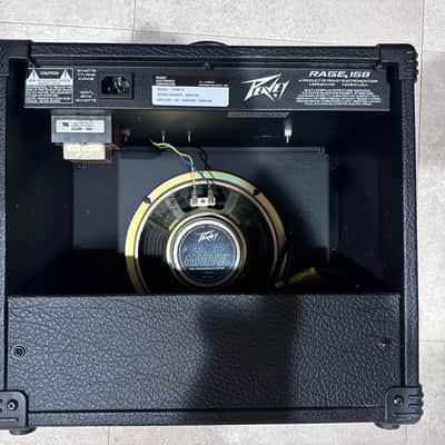 Peavey Rage 158 III TransTube Series 15-Watt 1x8" Guitar Combo 2000s - Black with Red Trim image 2