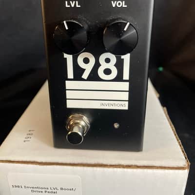 1981 Inventions LVL Full-Range Overdriver | Reverb