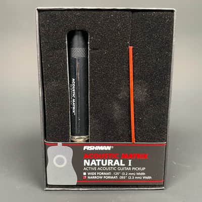 Fishman Acoustic Matrix Natural I Active Undersaddle Pickup NOS w/ Box image 3