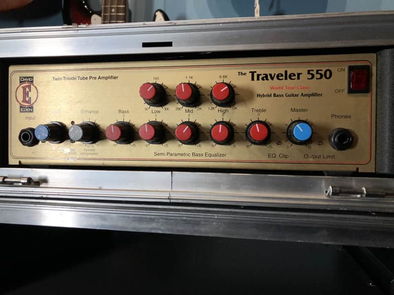Eden Traveller 550 Bass Head + Flight Case image 1