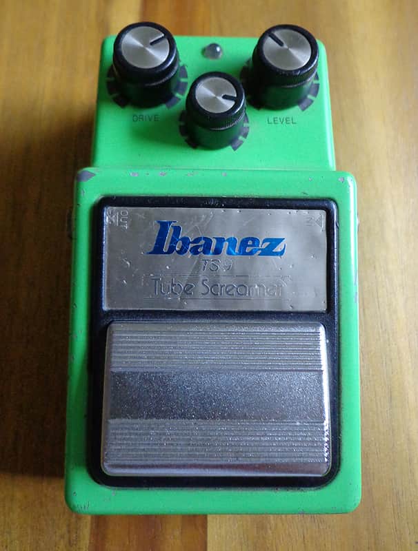 Ibanez TS9 Tube Screamer (Silver Label) 1984 - Green Original! image 1