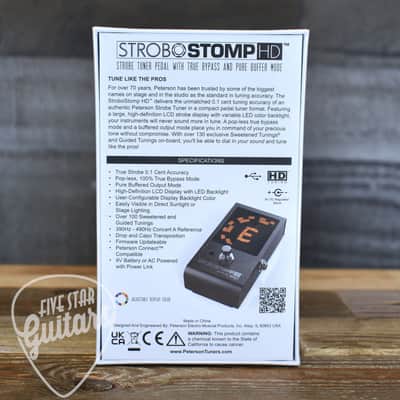 Peterson StroboStomp HD Tuner image 2