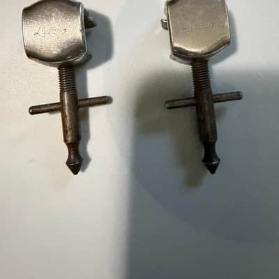 Ludwig 2 Clip Mount Bass Drum Spur Vintage image 2