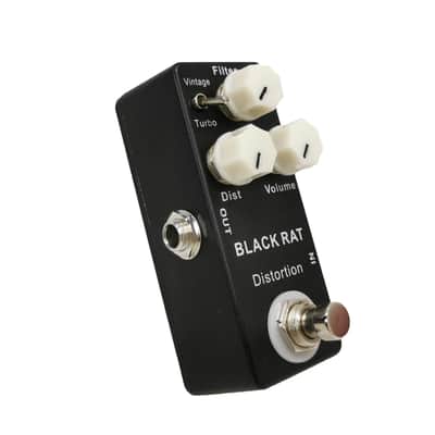 Mosky Black Rat Distortion Pedal Free Shipment,price include the import duty for US buyer image 3