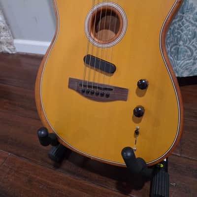 Fender Acoustasonic Player (MIM) Telecaster 2021 - Present - Butterscotch Blonde imagen 3