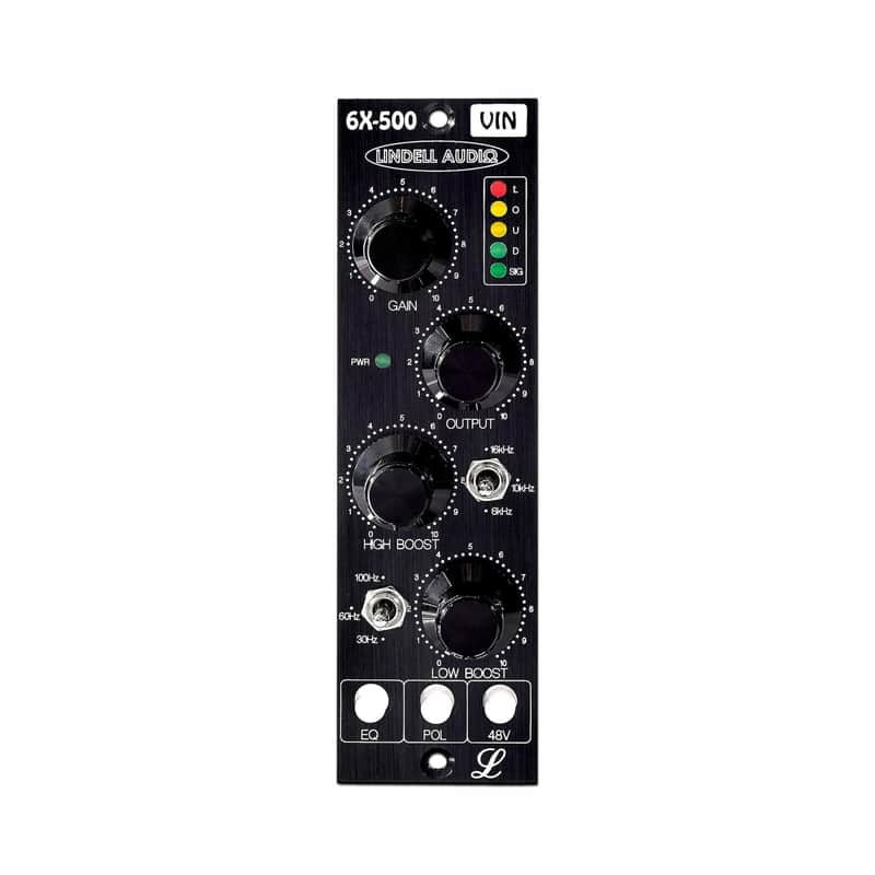 Lindell Audio 6X-500VIN Vintage Edition 500 Series Mic Pre EQ image 1