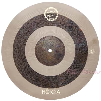 Ephesus Cymbals Hokka Series 5 pc 16" - 18" Crash / 20" Ride / 10" Splash / 14" Hi-Hat Cymbal Set image 2