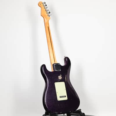 Fender Custom Shop Custom Deluxe Stratocaster w/ Seymour Duncan SH4B Humbucker, Relic/ Closet Classic Hardware- Magenta Sparkle 2026 (R147174) image 16