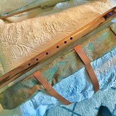Amazing Low C 432 FLUTE, Gorgeous Bag + Dry Stick image 12