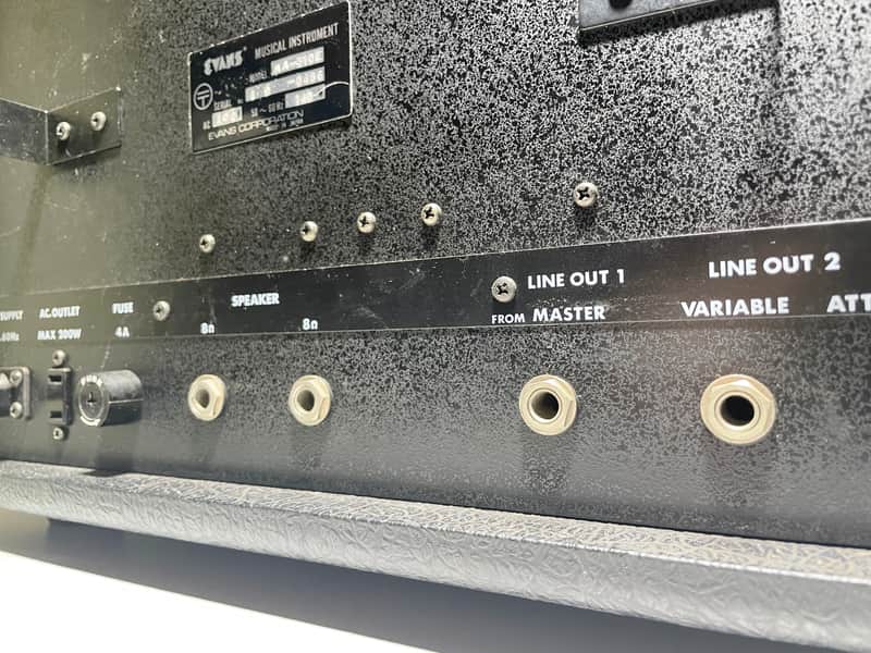 Evans MA-310E Powerd mixer, Analog Delay, Spring Reverb | Reverb