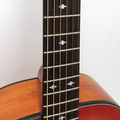 Fender FR-50 Round Neck Resonator Acoustic Guitar - Sunburst image 3