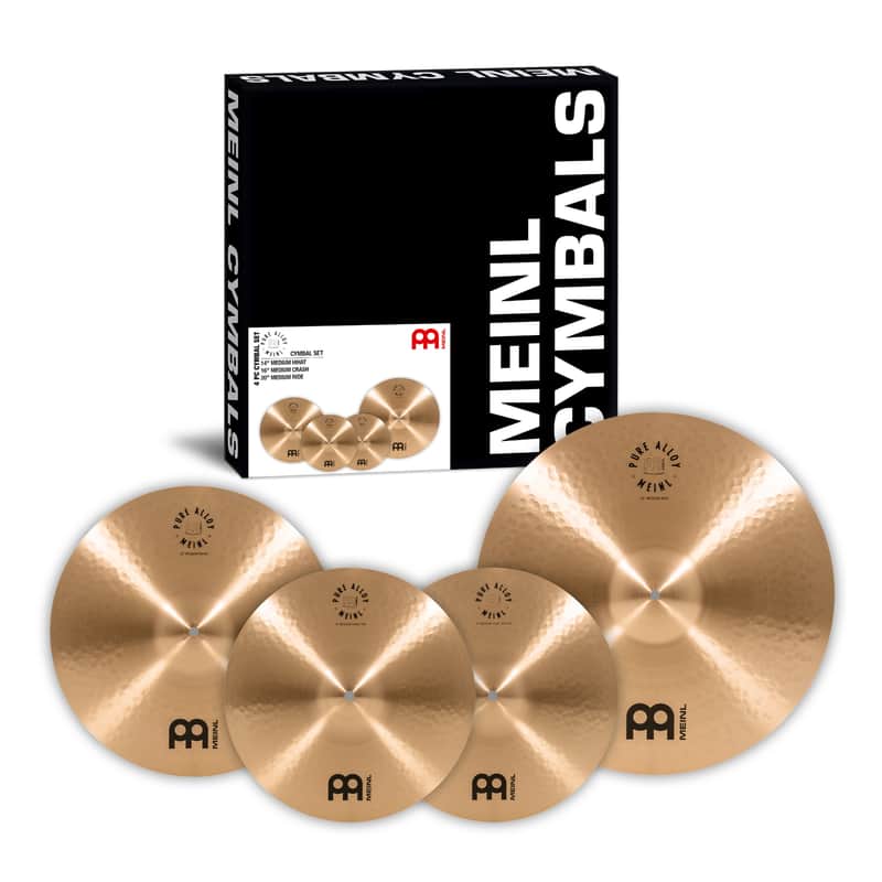 Meinl Pure Alloy Cymbal Set image 1