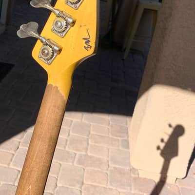 Nash Left Handed Pbass 2018 Sonic Blue image 5