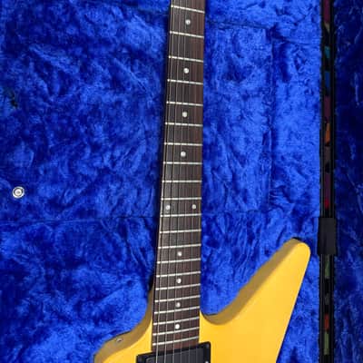 Metallica JAMES HETFIELD Gibson Explorer  1985 Alpine White MORE BEER image 5