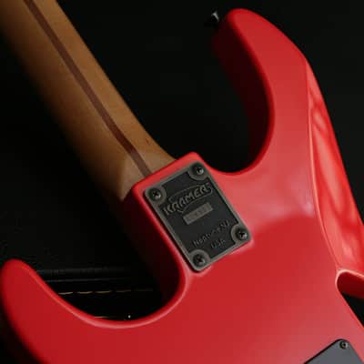 Kramer CK110 Tatsuya Signature Model Red/Orange & Kinsman Hard Case image 10