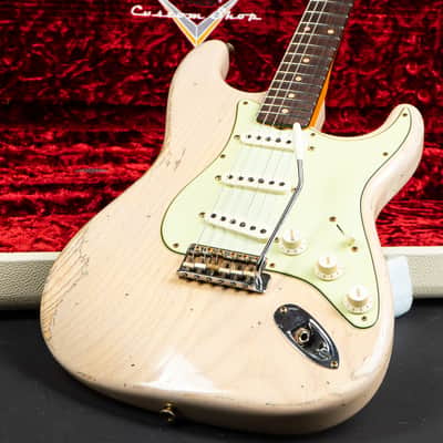 Fender Custom Shop 1956 Stratocaster Heavy Relic - Super Faded Aged Dirty White Blond image 16