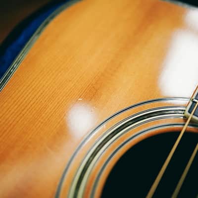 1981 K.Yairi YW-500P – Handcrafted in Japan | Solid Top | D-45 Style | Original Hard Case image 8